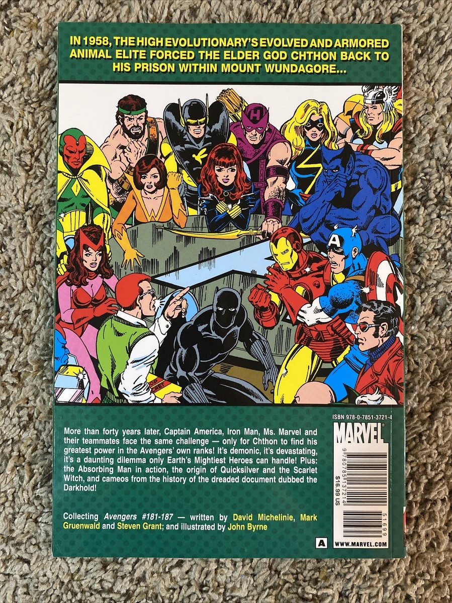 Avengers Nights of Wundagore TPB - Marvel Byrne Scarlet