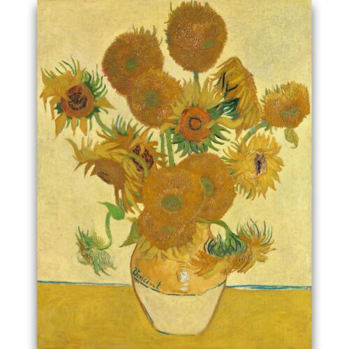 Sunflowers by Vincent van Gogh Giclée Canvas Print (1888); Multi-Size - Afbeelding 1 van 9