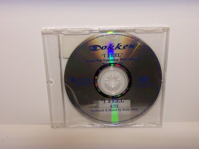 RARE PROMO  CD  SINGLE, DOKKEN ''I FEEL''  1996 CMC RECORDS