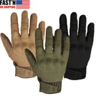 Tactical Gloves Army Military Hunting Combat Shooting Full Finger Gloves for Men