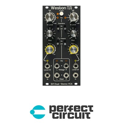 Weston Precision Audio SV1 Dual / Stereo VCA EURORACK - NEW - PERFECT CIRCUIT
