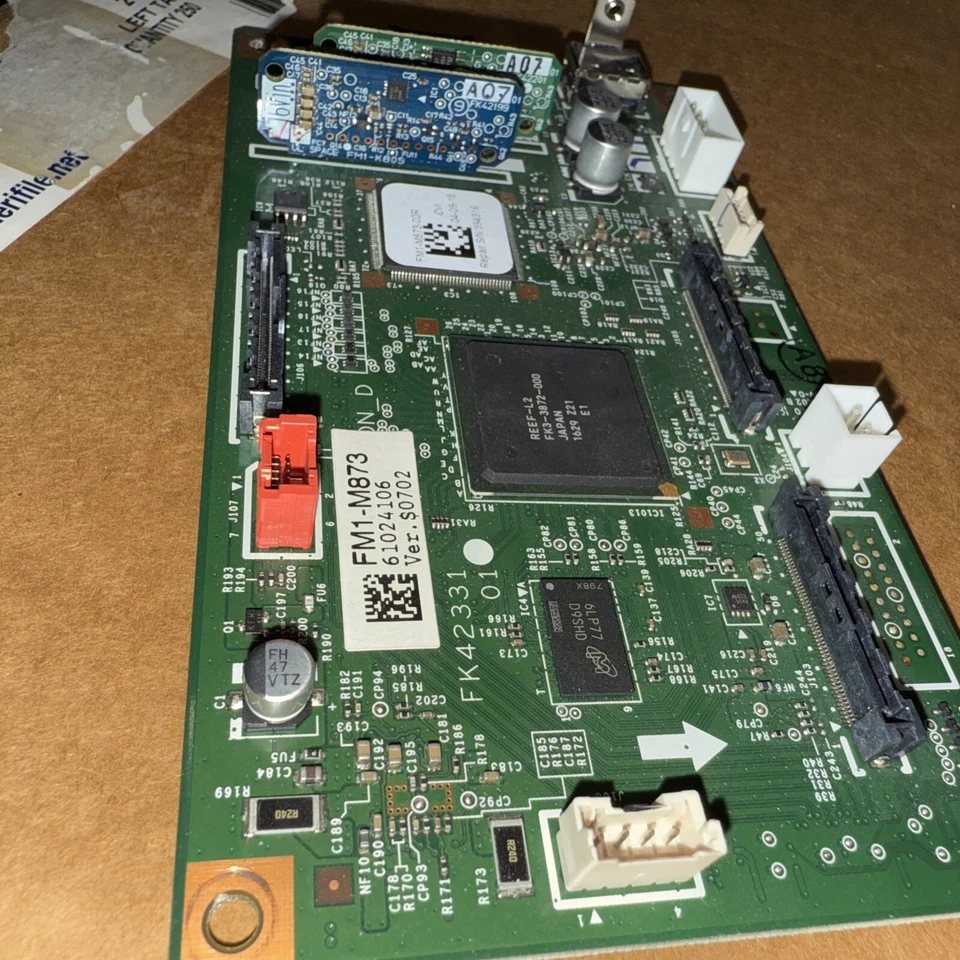 CANON, FM1-M873-000 READER CONTROLLER PCB IRC5535 Reader Controller PCB (L1) - Image 3 of 3