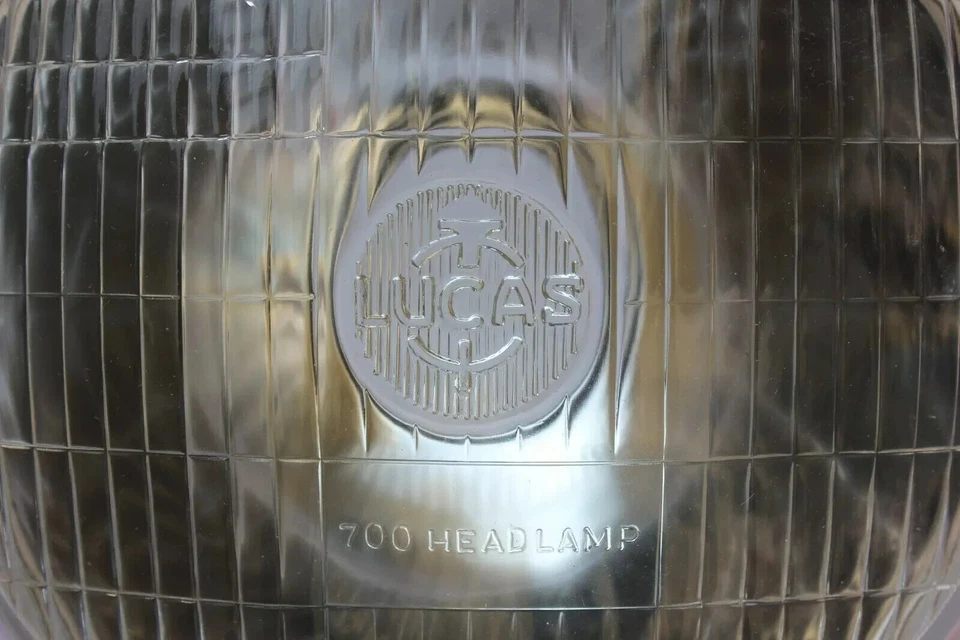 2 faros Lucas 700 7" pulgadas 12v conversión H4 para American Motors AMC Foto 4 de 4