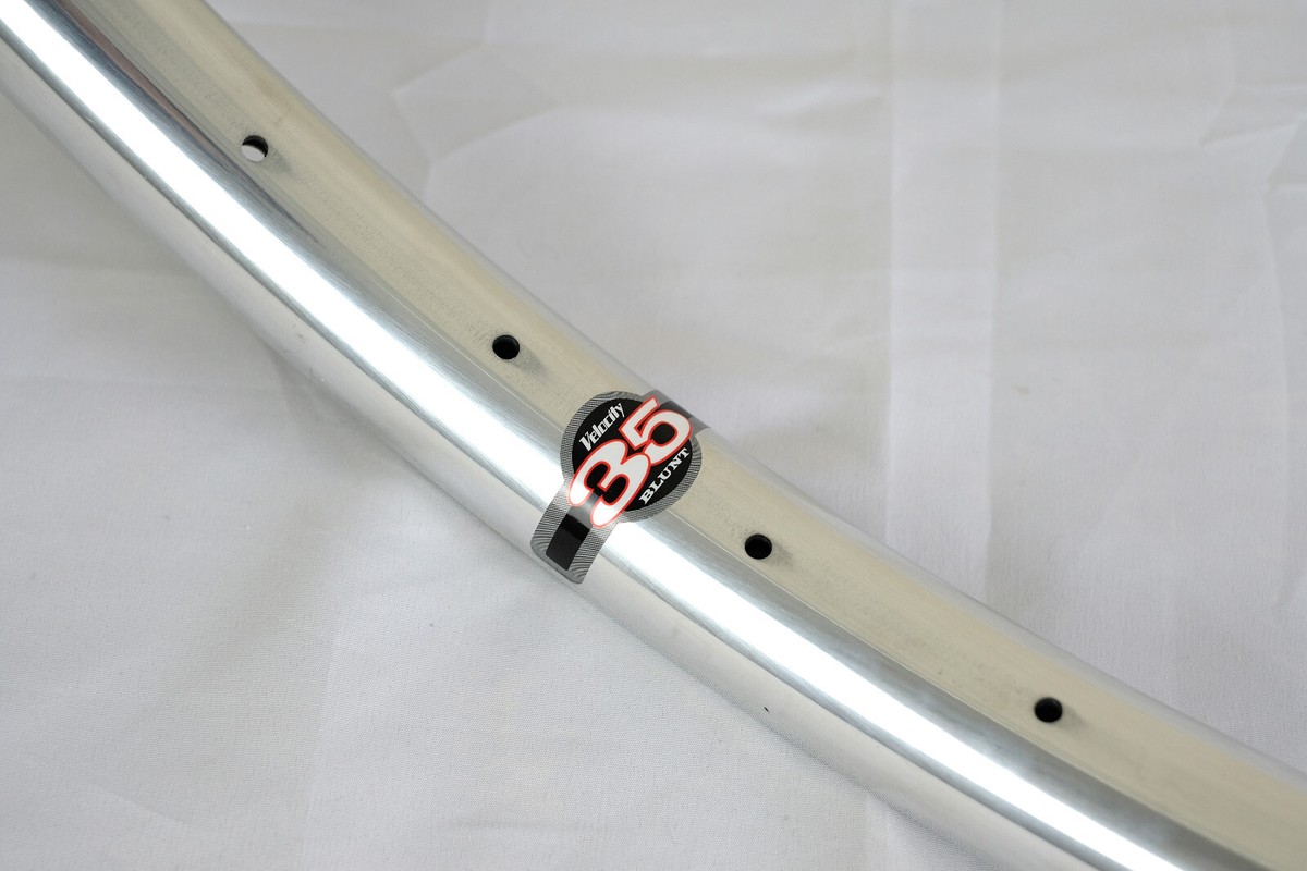 26” Velocity Blunt 35mm x 32h Polished Silver Rim | eBay