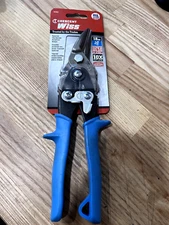 crescent Aviation Snips: 9-3/4″ OAL, 1-3/8″ LOC, Jaw: Molybdenum Steel Blades