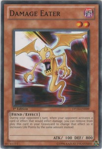 Damage Eater - DP10-EN009 - Common - 1st Edition x3 - Near Mint