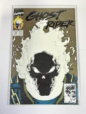 GHOST RIDER #15 1991 NM 2ND PRINT GLOW IN THE DARK COVER MARVEL COMICS b-500