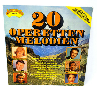 Vinyl LP 20 Operetten Melodien Arcade Record ADE G 15