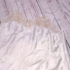 Vintage silk night slip size large