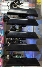 Lot of 5 Genuine Microsoft XBOX 360 Kinect Sensor Bar Model 1414 Black UNTESTED