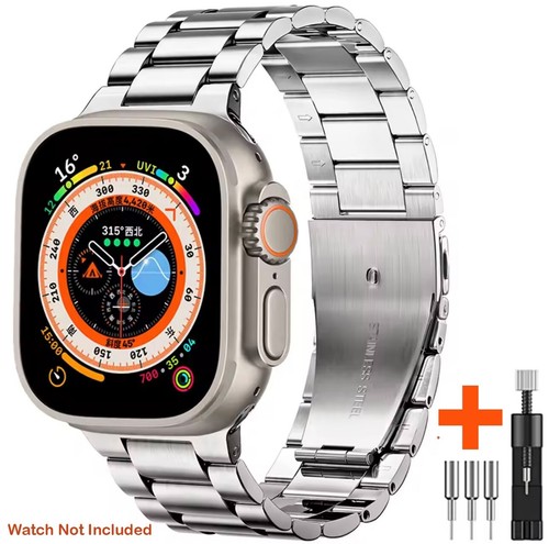 Apple Watch Strap Series 10 9 8 Ultra 7 6 + Free Travel Pouch + Free UK Delivery - Zdjęcie 8 z 8