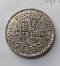 1951 King George VI Halfcrown Circulated Condition Still A Very High Grade Coin