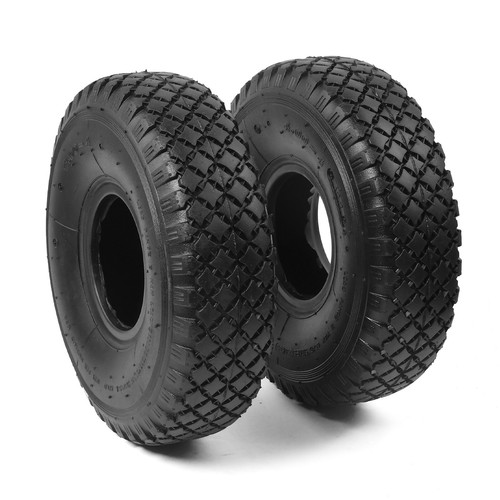 2xReifenmantel / 2xSchlauch 11x4.00-4 TR13/TR87 ventil Rasentraktor Aufsitzmäher - Bild 8 von 31