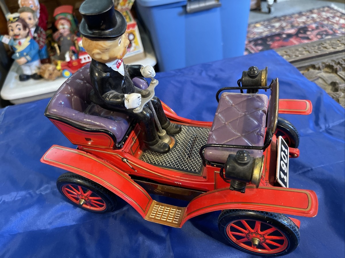 Vintage Tin Toy Car Battery Operated Century 1901 Japan | eBay