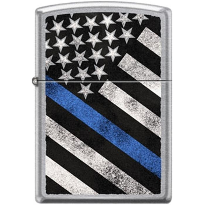 - Thin Blue Line Satin Chrome - 854645