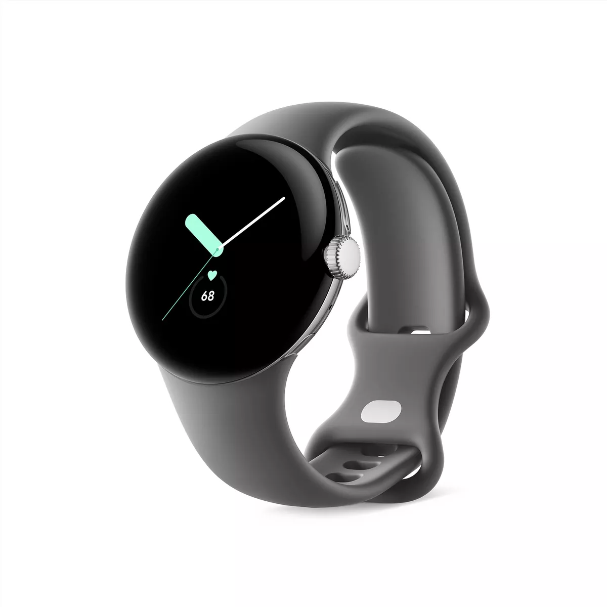 Verizon Pixel Watch Silver LTE SS 41mm Charcoal Silver Charcoal