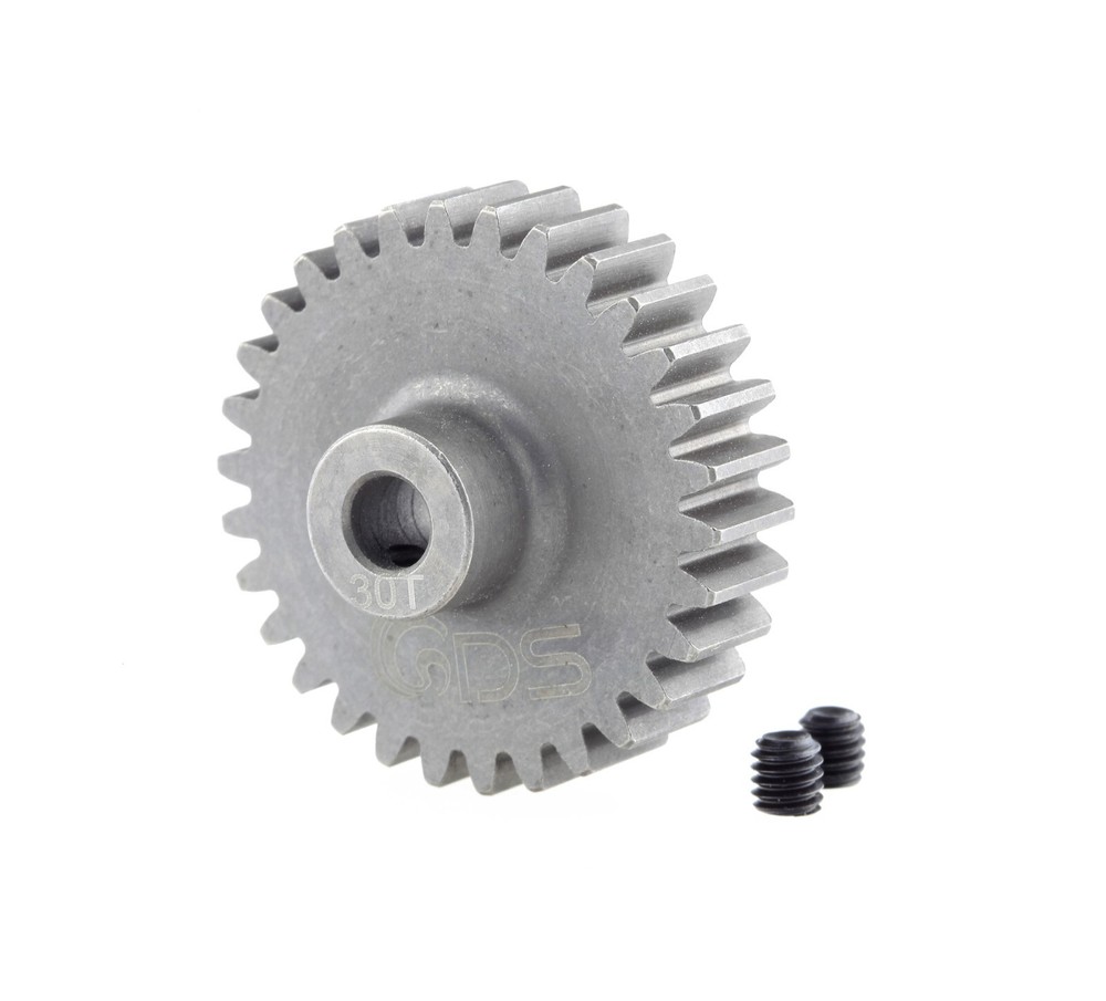 GDS Racing Pro Mod1 5mm Bore Pinion Gear 30T Hardened Steel M1 30 Tooth RC Model