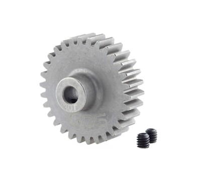 GDS Racing Pro Mod1 5mm Bore Pinion Gear 30T Hardened Steel M1 30 Tooth RC Model