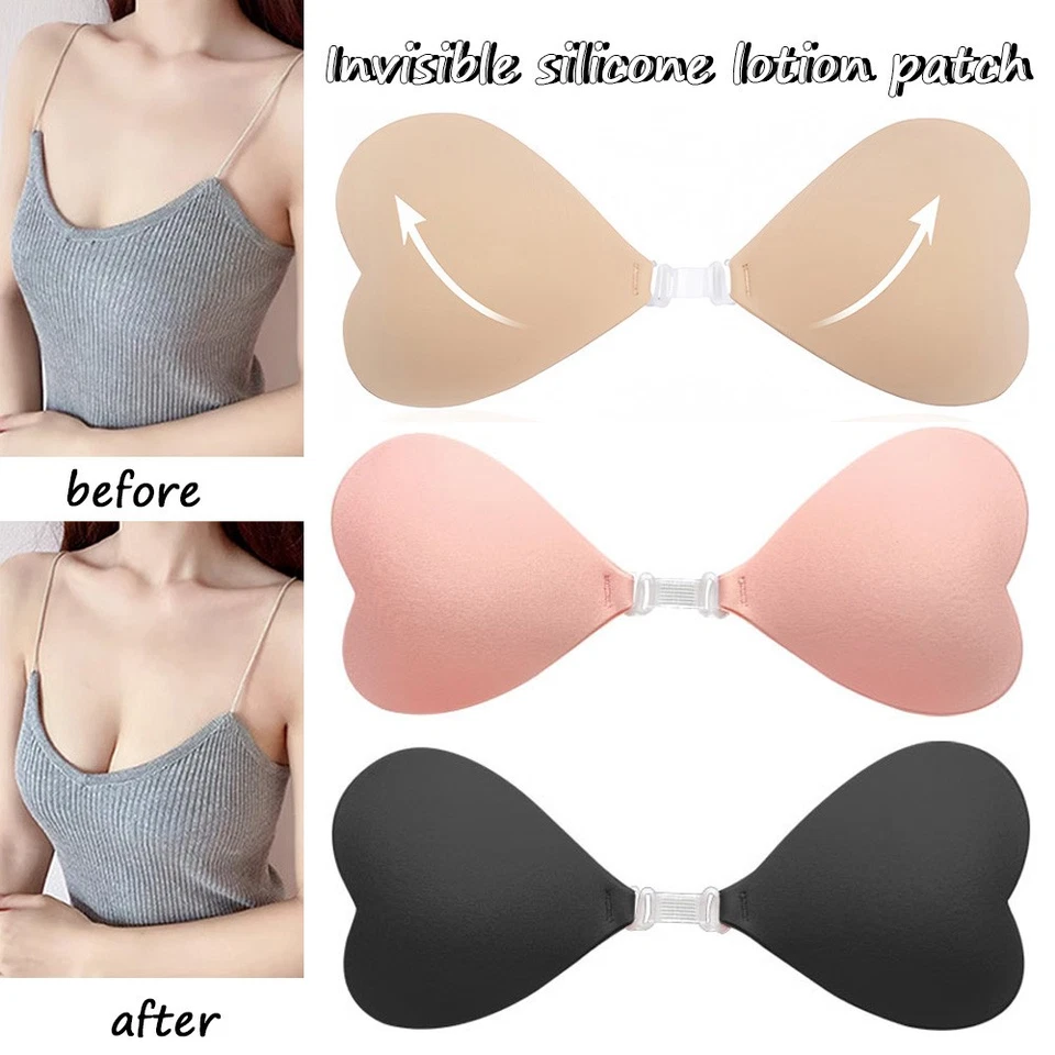 Ультратонкие дышащие водонепроницаемые чехлы на соски для платьев без спинки - Изображение 2 из 4