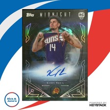 2025-26 Topps Midnight Koby Brea Sun Rookie Signatures RC Auto Phoenix Suns