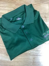 Mens Under Armour Marshall University Football short sleeved performance polo XL