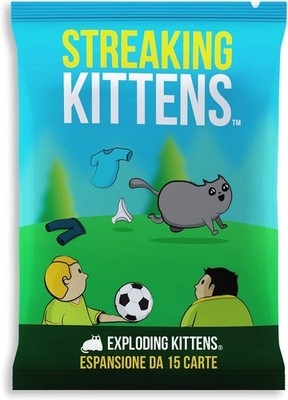 Streaking Kittens Erweiterung Brettspiel 7+ (DEU) - Exploding Kittens