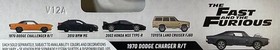 Hot Wheels Fast & Furious - Premiums - Pick and Choose - Combined Shipping