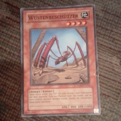 Yu-Gi-Oh! Wüstenbeschützer Effektmonster Deutsch ATK 800 DEF 1000
