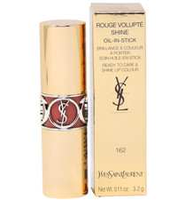 YSL YVES SAINT LAURENT ROUGE VOLUPTE SHINE 162 PULSING ROSEHIP .11oz LIP STICK