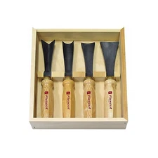 Carving Tools Sculptor's Set MC175 | 4-Piece Mallet Wood Carving Kit Chisels ...