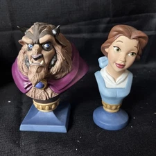 WDCC - Beauty and The Beast 10th Anniversary "Portrait Series" Belle & Beast