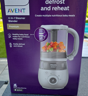 Philips AVENT 4-in-1 Premium Mixer & Dampfgarer Babykostzubereiter