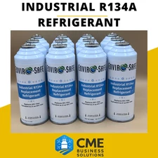 Industrial Enviro-Safe R134a Replacement Refrigerant for Vehicle 12/Case 8oz can
