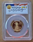 1998 W Gold $10 Reagan Legacy Signed 1/4 oz Proof American Eagle PCGS PR 69 DCAM