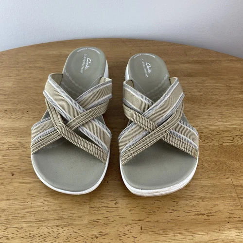 Sandali sportivi da donna CLOUDSTEPPERS by Clarks colore marrone chiaro taglia 10