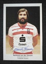 7594 Reinhard van der Heusen TUSEM Essen Piłka ręczna AK oryginalny podpisany