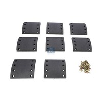 Bremsbelagsatz Trommelbremse DT Spare Parts Iam-Expertise Passend FüR SAF