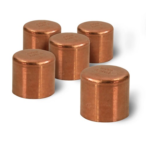 Copper Sweat Plug End Cap Pipe Fitting DUFD0034-5 3/4 Inch