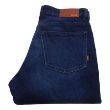 BOSS Re.Maine BC-C Horizon Jeans W34 L30 Regular Tapered Stretch Blue (W0063)