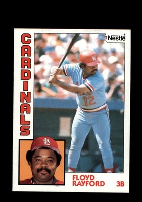 1984 Topps Nestle #514 Floyd Rayford St. Louis Cardinals NM-MT