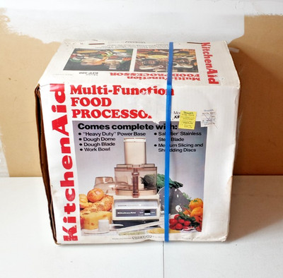 KitchenAid Multi Function Food Processor KFP400 Hobart Era France Unused NOS