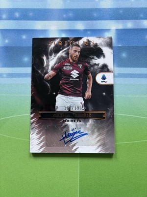 2022-23 Panini Chronicles Serie A Auto Nikola Vlasic /190 Torino