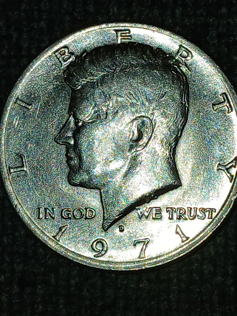 1971-D 50C Kennedy Half Dollar ULTRA RARE Upside DOWN EAGLE Error