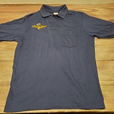 Vintage Indianapolis 500 Size Large Short Sleeve Shirt Logo Made In USA