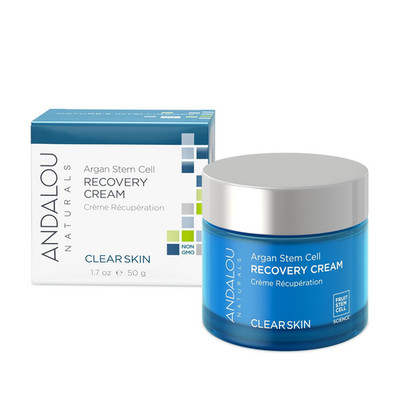 Argan Stem Cell Recovery Cream Oz for Oily or Overreactive Skin Helps Clarify Cl
