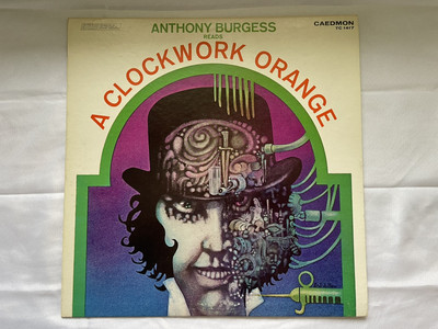 Anthony Burgess Reads A Clockwork Orange 1973 Caedmon TC 1417 LP Vinyl 33 Nice