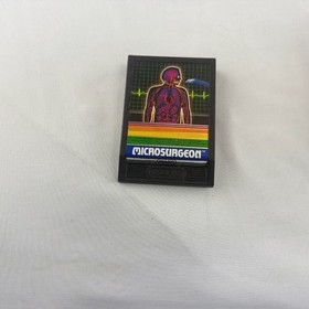Microsurgeon Intellivision NO Manual w/ Overlays &ndash; Tested