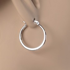 Surgical Stainless Hoop Earrings, Unbendable, Hypoallergenic Everyday Jewelry