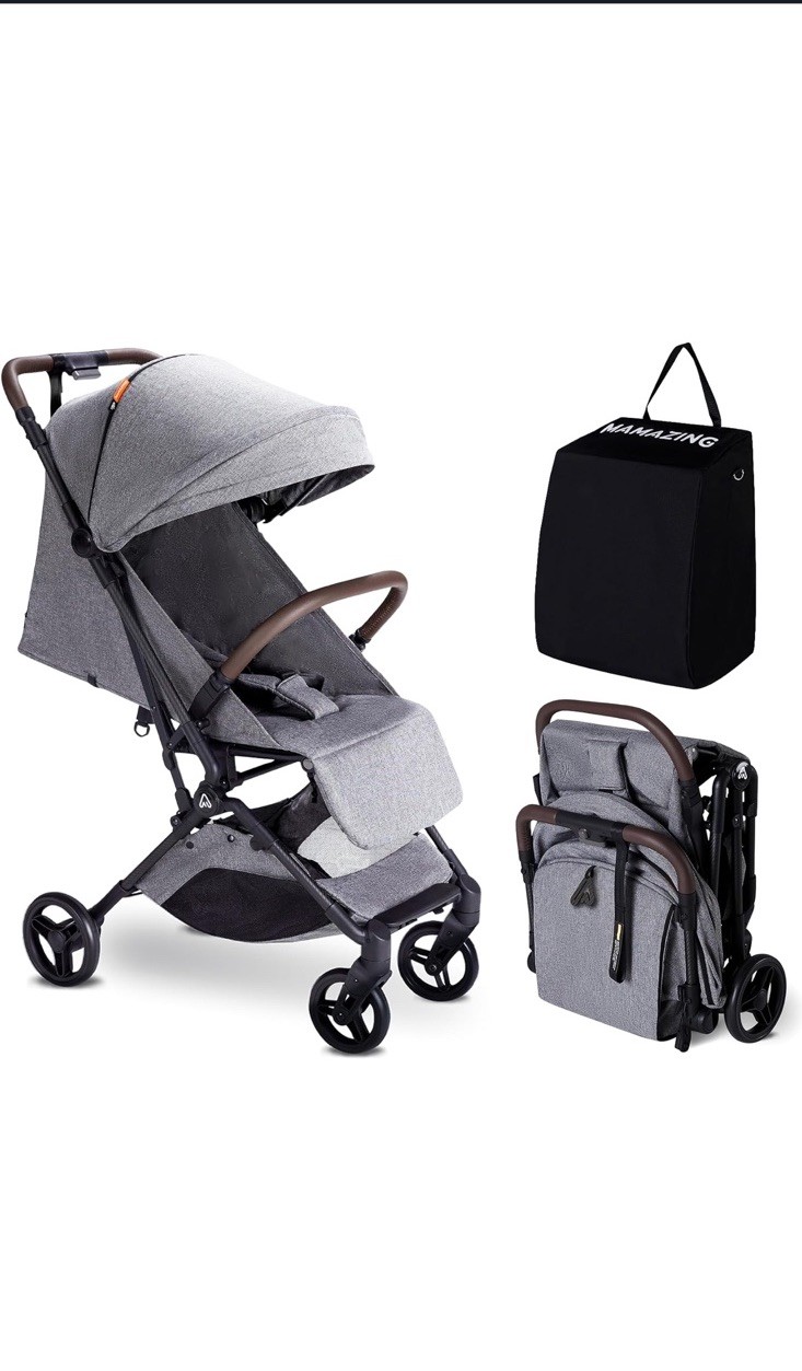 Baby Stroller,Airplane-Friendly TraveL,Only 11.5 lbs(Gray) Special Offer ￼