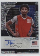2020-21 Panini Prizm Draft Picks Prospect Fast Break Josh Hall #PA-JH Auto f2e